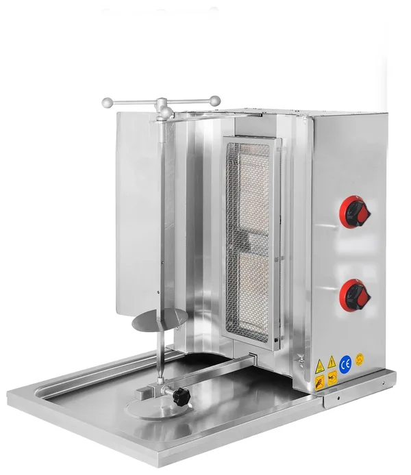 CSA 2 Radyanlı Sabit Döner Ocağı Gazlı ve Lpg Li CE Belgeli KRCS.SDOG.2