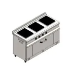 CSA Elektrikli 3 lü Kuzine 140x60x85 cm  KRCS.KZE.1460.CE - 1
