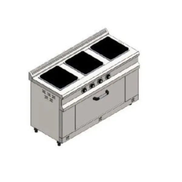 CSA Elektrikli 3 lü Kuzine 140x60x85 cm  KRCS.KZE.1460.CE