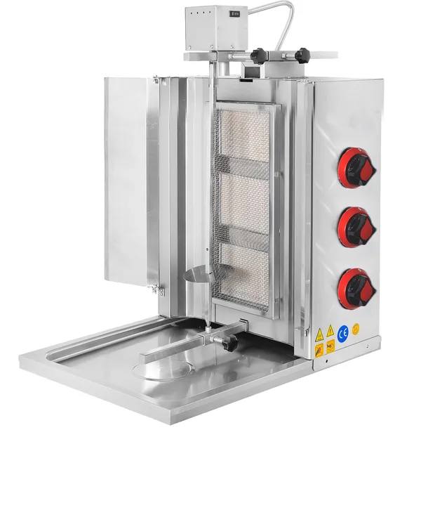 CSA 3 Radyanlı Üstten Motorlu Gazlı ve Lpg Li Döner Ocağı Ce Belgeli KRCS.UMSDOG.3