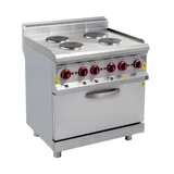 CSA 4 lü Elektrikli Kuzine 80x80x85 cm KRCS.KZE.880.CE - 1