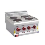 CSA 4 lü Elektrikli Ocak Set Üstü 60x60x30 cm KRCS.SOE.660 - 1