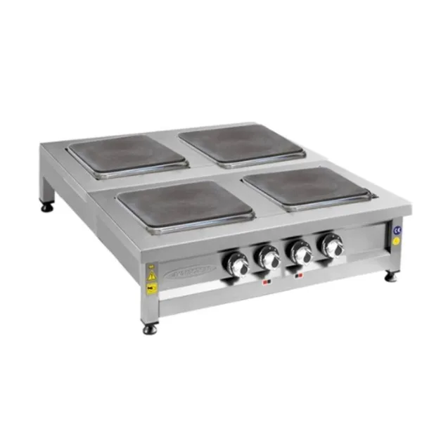 CSA 4 Lü Elektrikli Set Üstü Ocak 90x90x25 cm KRCS.SOE.990