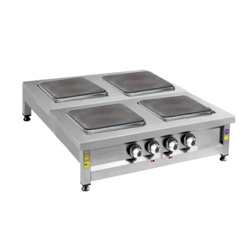 CSA 4 Lü Elektrikli Set Üstü Ocak 90x90x25 cm KRCS.SOE.990
