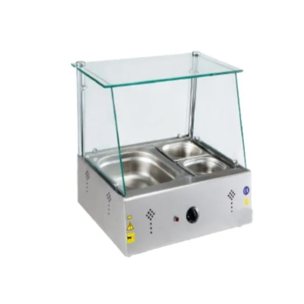 CSA Elektrikli Sosislik 3 Kaplık Set Üstü 545x440x550 mm KRCS.SSE.3
