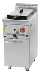 CSA Gazlı Fritöz 22 Litre Alt Dolaplı 40x90x85 cm Ce Belgeli KRCS.DFG.490 - 1
