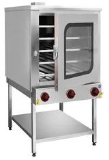 CSA Pasta Börek Fırını 5 Sıralı Gazlı ve Lpg Li Ce Belgeli 90x90x160 cm KRCS.SPBFG.9090.CE - 1