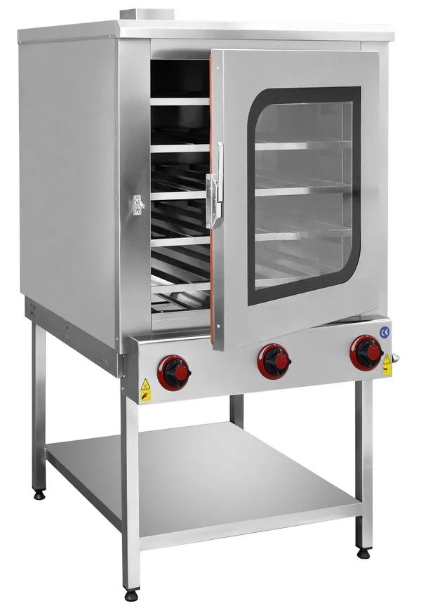 CSA Pasta Börek Fırını 5 Sıralı Gazlı ve Lpg Li Ce Belgeli 90x90x160 cm KRCS.SPBFG.9090.CE
