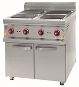 CSA 4 lü Elektrikli Ocak Alt Dolaplı 80x90x85 cm KRCS.DOE.890 - 1