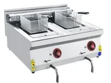 CSA Elektrikli Fritöz 12+12 Litre Kapasiteli 700 Seri 80x70x30 KRCS.ESFE.870 - 1