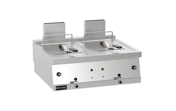 Kayalar 18+18 Litre Gazlı Fritöz 80x70x30 cm KFG8070