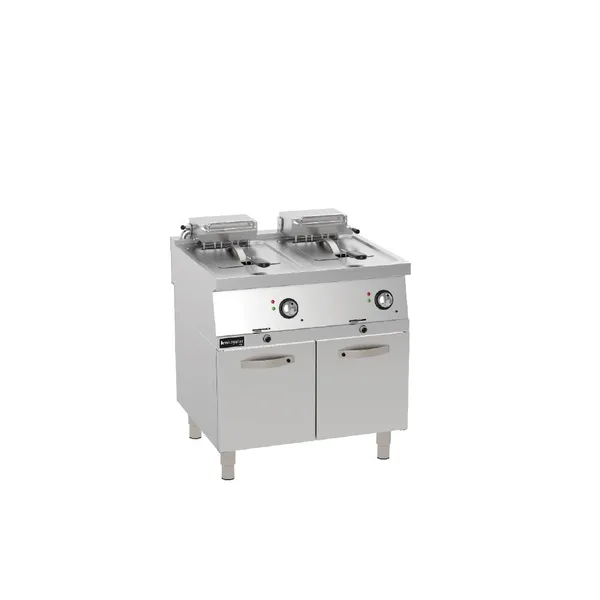 Kayalar 24+24 Litre Fritöz Elektrikli Alt Dolaplı 80x90x85 cm KFE8090