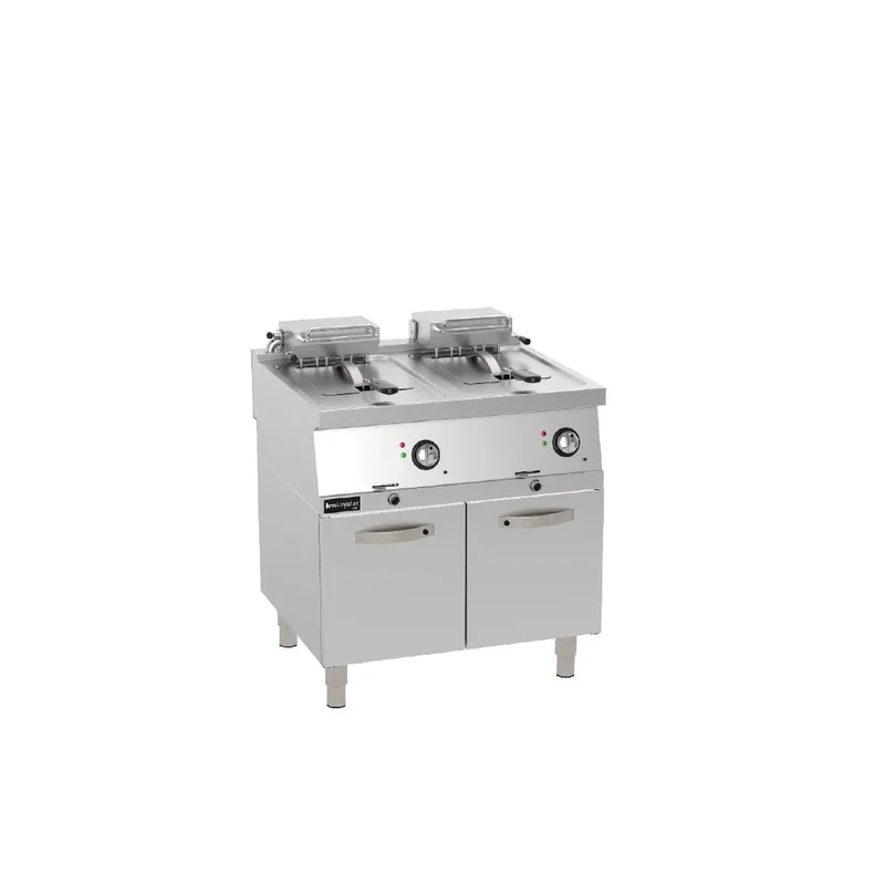 Kayalar 24+24 Litre Fritöz Elektrikli Alt Dolaplı 80x90x85 cm KFE8090