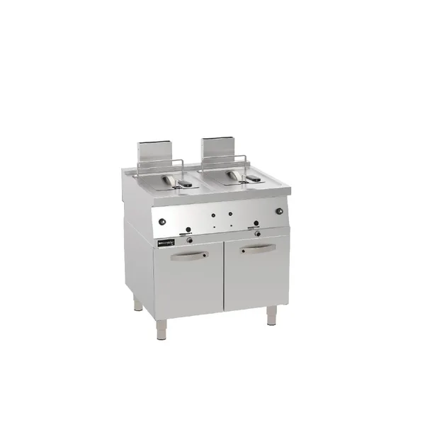 Kayalar 24+24 Litre Gazlı Fritöz Alt Dolaplı 80x90x85 cm KFG8090