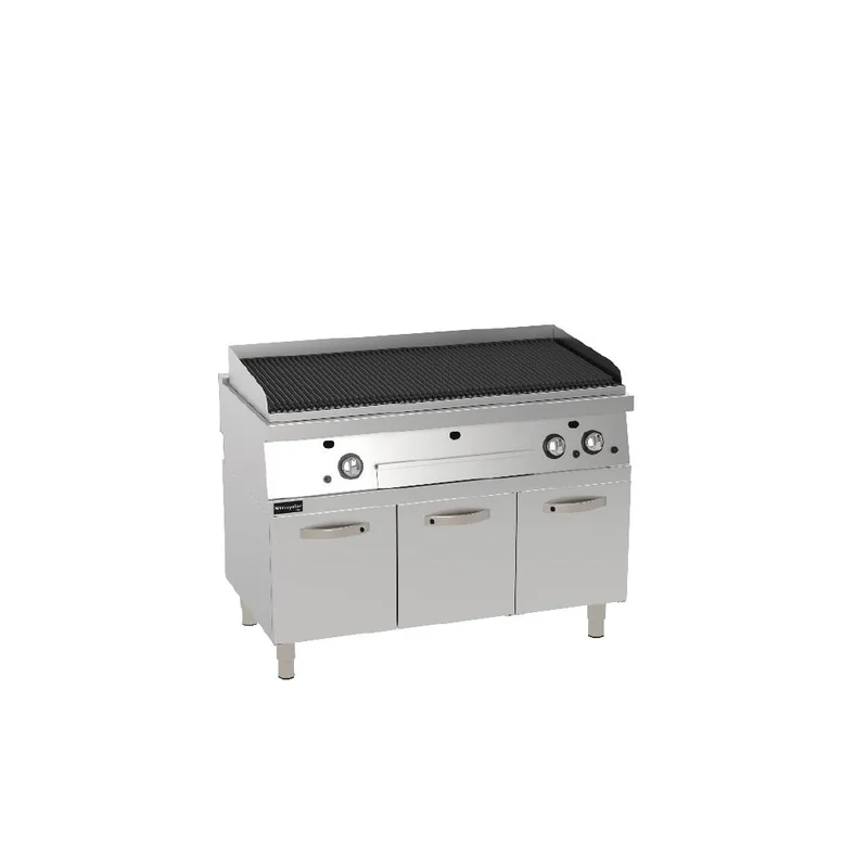 Kayalar Gazlı Sulu Izgara Alt Dolaplı 120x90x85 cm KISG12090
