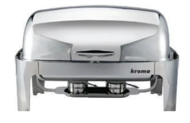 Kroma Deluxe Rolltop Chafing Dishler Elektrikli KCD000002