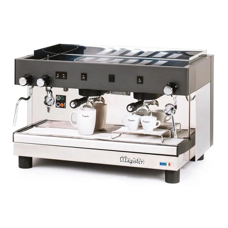 Magister 2 Gruplu Yarı Otomatik Espresso Kahve Makinesi GT-2M-TC
