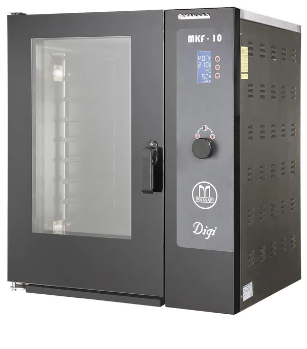 Maksan 10 Tepsili Konveksiyonlu Patisseri Fırını Dijital Elektrikli MKF-10 DIGI