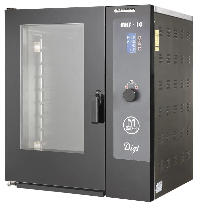 Maksan 10 Tepsili Konveksiyonlu Patisseri Fırını Dijital Elektrikli MKF-10 DIGI