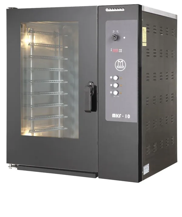 Maksan 10 Tepsili Konveksiyonlu Patisserie Fırın Manuel Elektrik  MKF-10