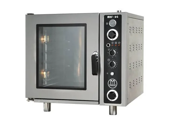 Maksan 6 Tepsili Konveksiyonlu Patisseri Fırın Gazlı MKF-6G