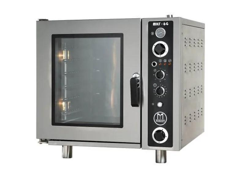Maksan 6 Tepsili Konveksiyonlu Patisseri Fırın Gazlı MKF-6G