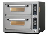 Maksan Elektrikli Pizza Fırını Çift Katlı 4+4x30 Cm  Termometre Göstergeli PO-502T - 1