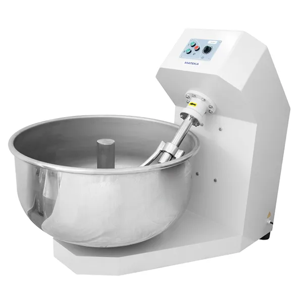 Mateka 200 kg 2 Hızlı Kapaklı Trifaze Çatallı Hamur Yoğurma Makinesi 400V HYM-1000KDT