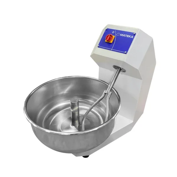 Mateka 45 kg 2 Hızlı Kapaklı Çatallı Hamur Yoğurma Makinesi 400V HYM-600KDT