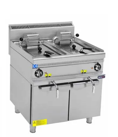 Mayapaz 12+12 Litre Elektrikli Fritöz Alt Dolaplı 700 seri M-DFE 870