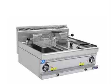 Mayapaz 12+12 Litre Elektrikli Fritöz Set Üstü 700 Seri M-SFE 870
