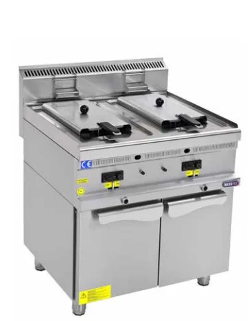 Mayapaz 12+12 Litre Gazlı Fritöz Alt Dolaplı 700 Seri M-DFG 870