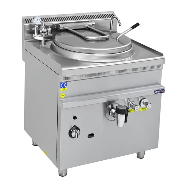 Mayapaz 150 Litre  Elektrikli Kaynatma Tenceresi 80x90x85 cm M-KTE 890