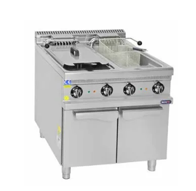 Mayapaz 22+22 Litre Elektrikli Fritöz Alt Dolaplı 900 seri M-DFE 890
