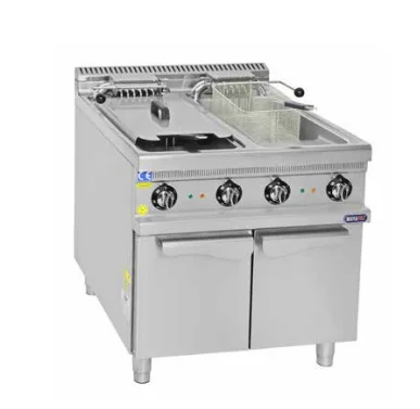 Mayapaz 22+22 Litre Elektrikli Fritöz Alt Dolaplı 900 seri M-DFE 890