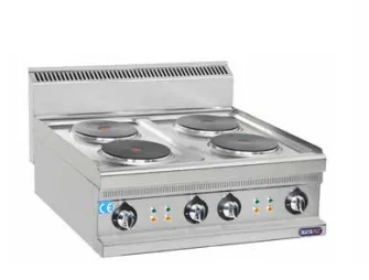 Mayapaz 6 Pleyt'li Elektrikli Ocak Set Üstü 120x70x27 cm M-SOE 1270