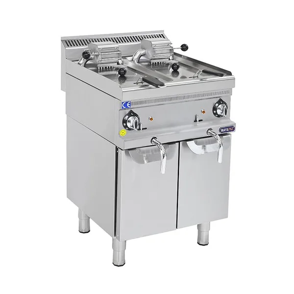 Mayapaz 8+8 Litre Elektrikli Fritöz Alt Dolaplı M-DFE 660