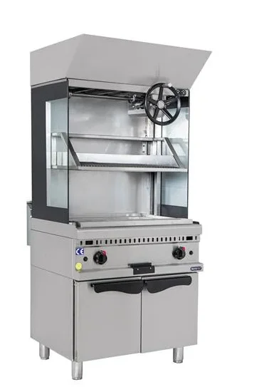 Mayapaz  Kömürlü Izgara Asansörlü ,Alt Dolaplı 700 Seri M-DKIG-AS 1270