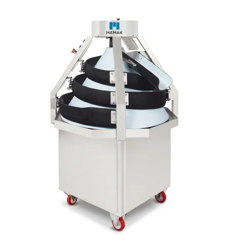 Memak Full Teflonlu Konik Yuvarlama Makinesi 70-200 Grm CR120-T