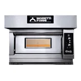 Moretti Forni Tek Katlı Taş Tabanlı Pizza Fırını Elektronik Kontrollü ID-M-60.60 - 1