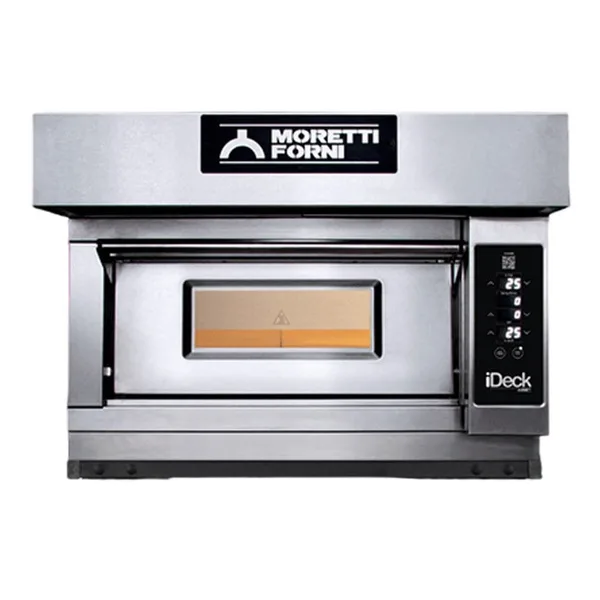 Moretti Forni Tek Katlı Taş Tabanlı Pizza Fırını Elektronik Kontrollü ID-M-60.60