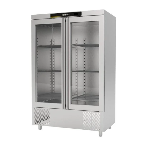 Ndustrio Dik Tip Gastronorm Buzdolabı - 2 Tam Cam Kapılı CPG-202-GD