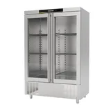 Ndustrio Dik Tip Gastronorm Mix Buzdolabı 1 Tam Cam Kapılı 1 Paslanmaz Kapılı CPGN-202-UCGDMIX - 1
