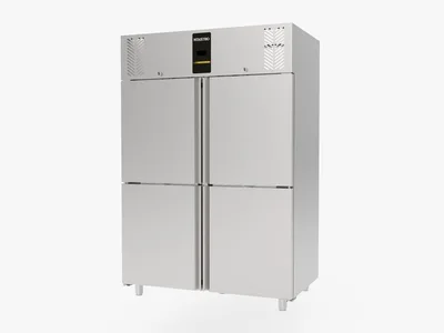 Ndustrio Dik Tip Snack Derin Dondurucu- 4 Yarım Kapılı CNS-204-UC