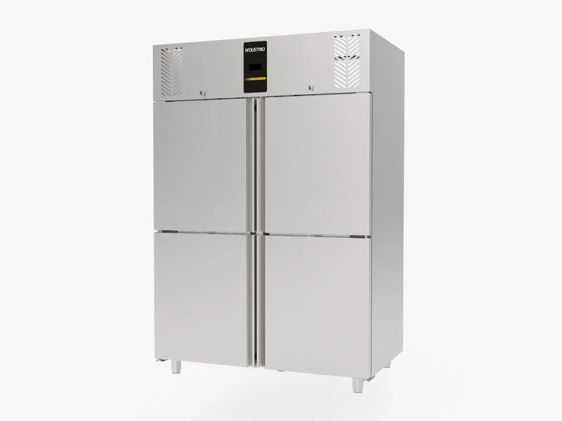 Ndustrio Dik Tip Snack Derin Dondurucu- 4 Yarım Kapılı CNS-204-UC