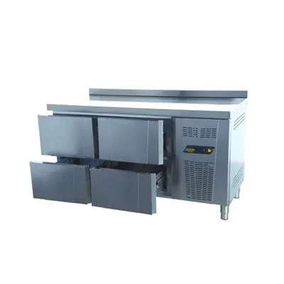 Ndustrio Tezgah Tipi Buzdolabı 4 Çekmeceli Snack Seri TPS-62-4D