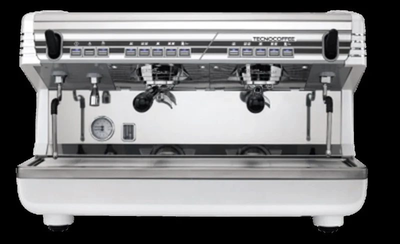 Nuova Simonelli 2 Gruplu Full Otomatik Espresso Makinesi Yüksek Kaşık By Tecnocoffee Appia II, Vol.