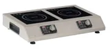 Omake Cam Yüzeyli İkili İndüksiyon Ocak, 2x1800 W, Elektrikli IND11.I25.1800.Z5F - 1