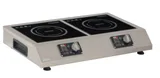 Omake Cam Yüzeyli İkili İndüksiyon Ocak, 2x2500 W, Elektrikli IND11.I25.2500.Z5F - 1