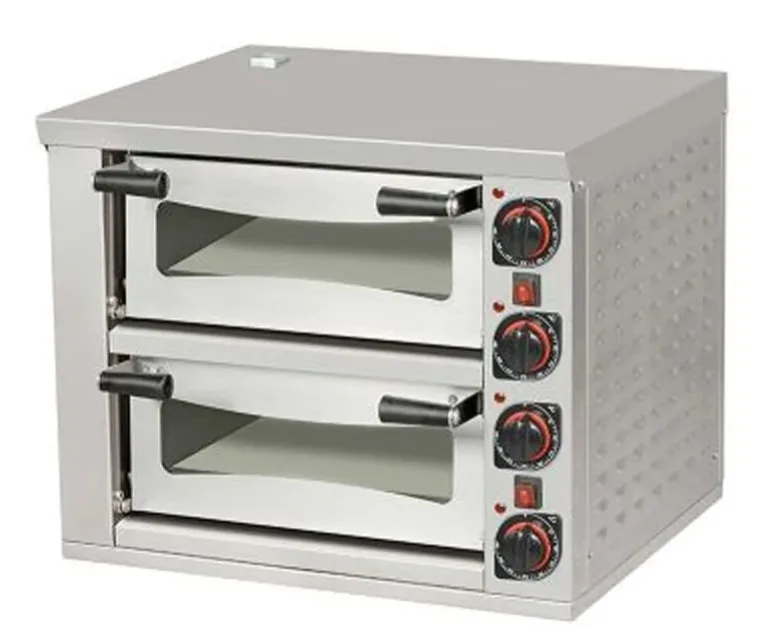 Omake Çift Katlı Pizza Fırını, Elektrikli 2x39cm Pizza Kapasiteli FPZ01.E21.0402.U50